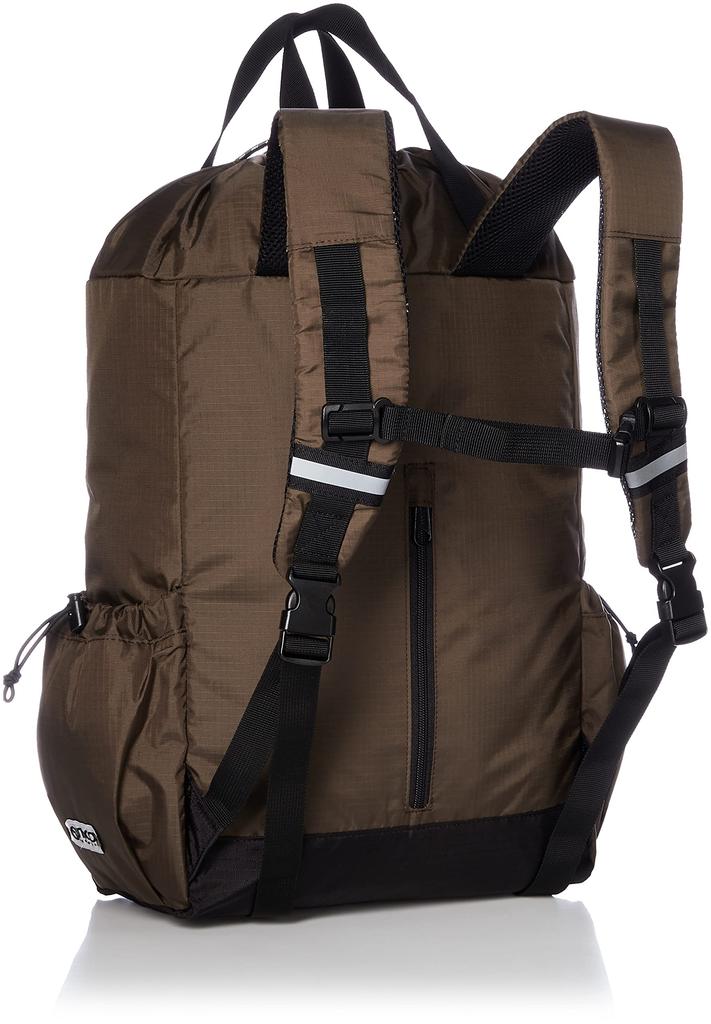 Backpack 2WAY Backpack Lightweight Water Repellent Diaper Changing Sheet Included Brown One Size [Outdoor Products] Mother's