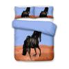 BEST.WENSD 3D Horse Bedding Set Students' Dormitory New Style Duvet Cover Sets High Quality Bedding Set 3 Pcs Bed Clothes