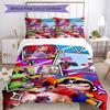 Set Biancheria da Letto Circo Digitale Copripiumino Traspirante con Federe Biancheria da Letto Decorativa per Camera da Letto Decorazione Casa Regalo di Compleanno