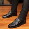 Formal Shoes for Men Slip On Casual Business Shoes Fashion Office Worker Men's Leather Shoes