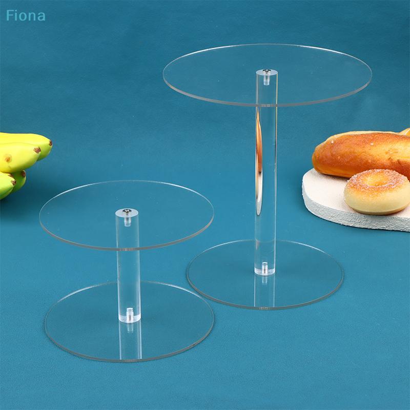 Transparenter Acryl-Kuchenständer Runder Kuchenständer Für Desserts Cupcake Gebäck Süßigkeiten Display Ständer Für Hochzeit Event Geburtstagsparty