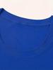 European & American Women's 2025 Summer Ribbed Knit Short Sleeve U-neck Slim Fit T-shirt