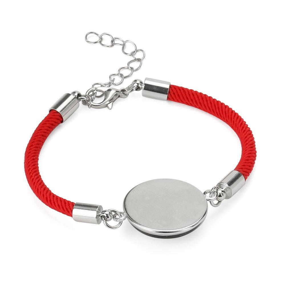 Rumi Zoey Mira Gem Bracelet Cartoon Multi-Color Rope Hand Jewelry