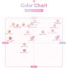 2an Dual Cheek Blush 17 Bubble Heart Dual Cheek