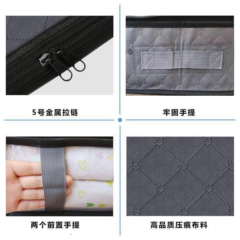 Geantă de depozitare sub pat pentru geantă de pilotă pliabilă portabilă, cutie de depozitare pentru haine, organizator anti-praf, capacitate mare, nou