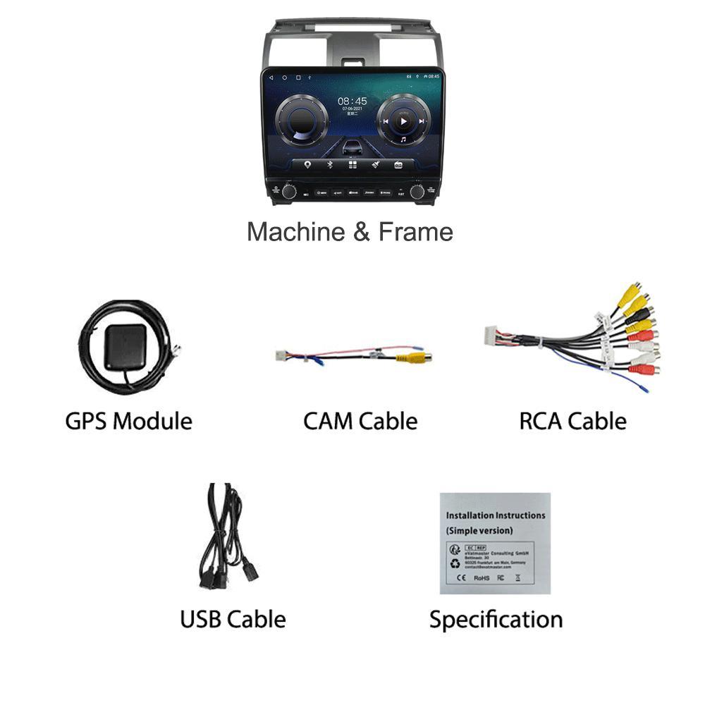 10 Inch For UAZ Patriot 2012-2016 With Button Knob Car Radio Multimedia Carplay 2Din Stereo Audio Android Video 2+32GB