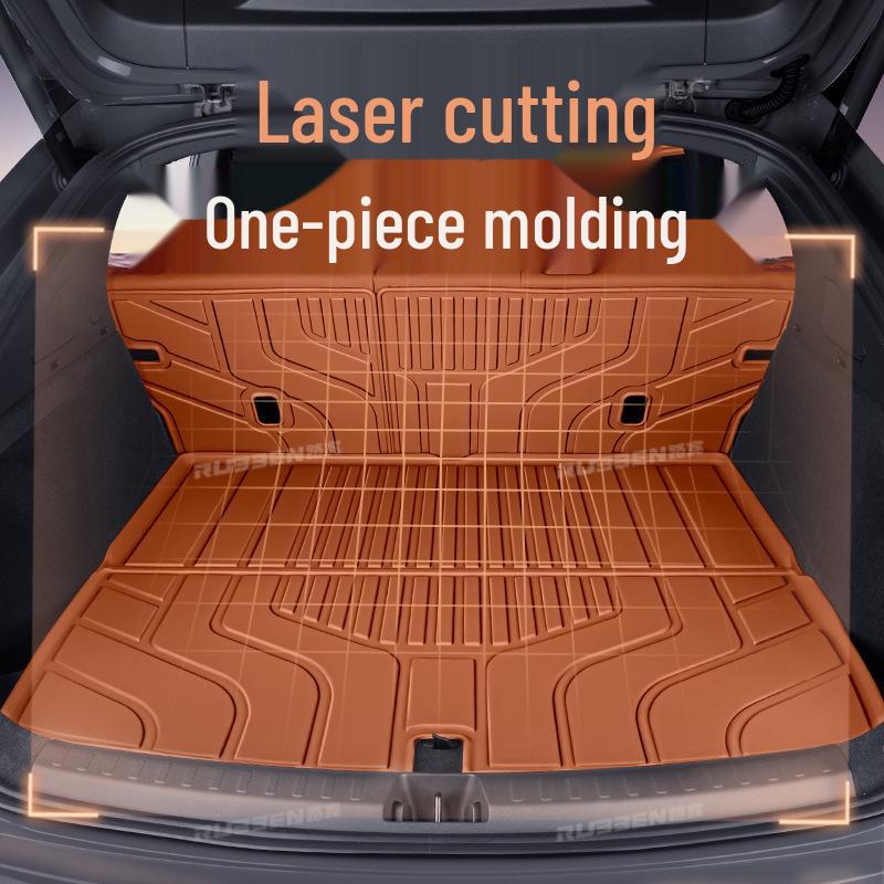 Changan Qiyuan Q07 Trunk & Backrest Mat: Fits 25 Models, TPE Semi-Enclosed Design