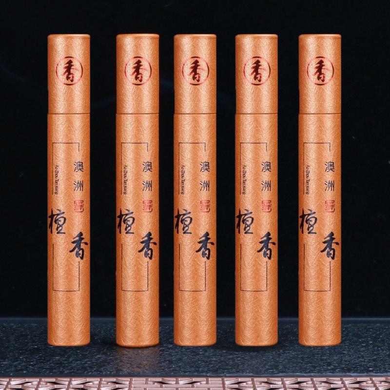 10.5cm Short Sandalwood Agarwood Incense Sticks - Long-lasting Natural Handmade Fragrance for Meditation, Yoga, Home, Zen Temple