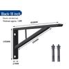 Wall-Mounted Bathroom Washbasin Triangle Bracket - Thickened Storage Shelf with Load-Bearing Capacity