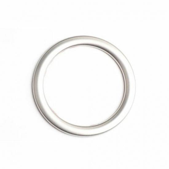 Ignition Switch Start Button Frame Trim For Benz E-Class 2009-2015 Silver Steel