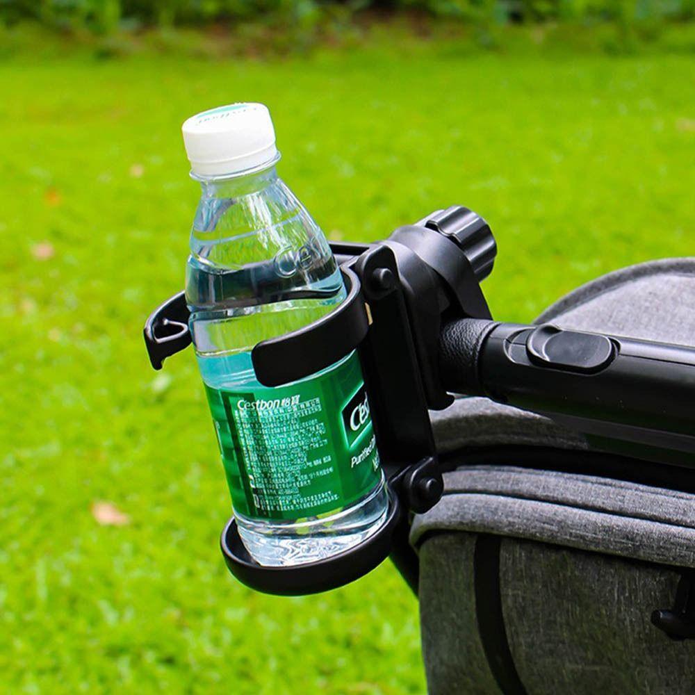 Black Baby Stroller Cup Holder Foldable Children Bicycle Cup  Rack Stroller Bottle Holder  Beverage