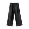 Jingzao Women's 100% Linen Wide-Leg Casual Pants