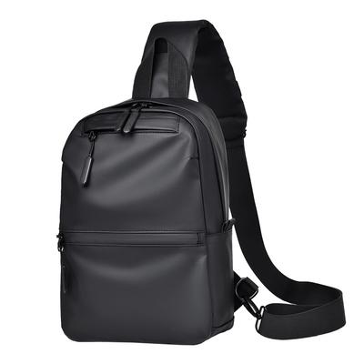 Fashionable Men's Chest Bag High-end Lightweight Waterproof Shoulder Bag Casual Travel Women's Oblique Cross Bag Trendy Commuter Chest Bag