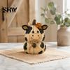 Thanksgiving Home Decor Ornaments Rustic Farmhouse Felt Animal Ornaments, Cute Cow/Pumpkin/Rooster Figurines, Decorative Handmade Animals Fall