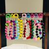 Korean Cute Colorful Heart Bead Phone Chain - Pendant Charm Strap for iPhone, Samsung, Bags, Universal Girl's Hanging Rope