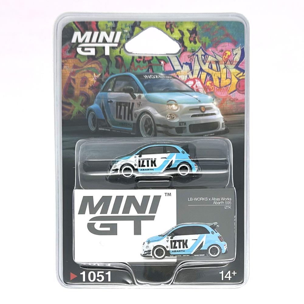 MINIGT In Stock 1:64 Hang Card Porsche McLaren Lamborghini BMW Diecast Car Model Collection Toys