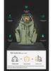 Unisex 3-in-1 Detachable Storm Jacket, Ideal for Cold Weather, Work, and Tibet Travel, Sizes L-8XL