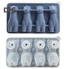 Alpaca Ice Mold Silicone BPA-Free Easy Release Ice Pop Mold Reusable Soap Candle Mold DIY Ice Cream Maker for Home Kitchen Outdoor Travel Dining