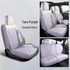 Napa Leather Universal Car Seat Covers - Full Coverage, All-Season Cushions