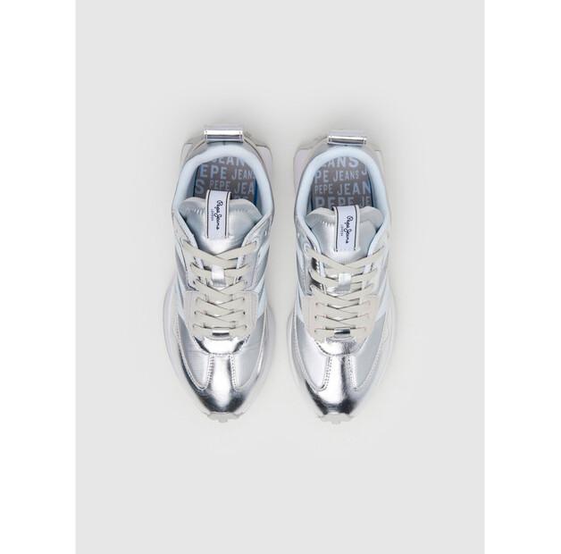 Кроссовки Pepe Jeans Original Sneak Lucky Metallic