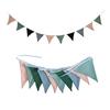 Vimpelbanner Vimpelflagg Barneromsgirland Stoff Babybanner Trekantvimpler Streamers