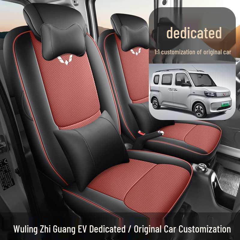 Wuling Zhi Guang EV Full Coverage Leather Seat Covers - 25 Models Compatible