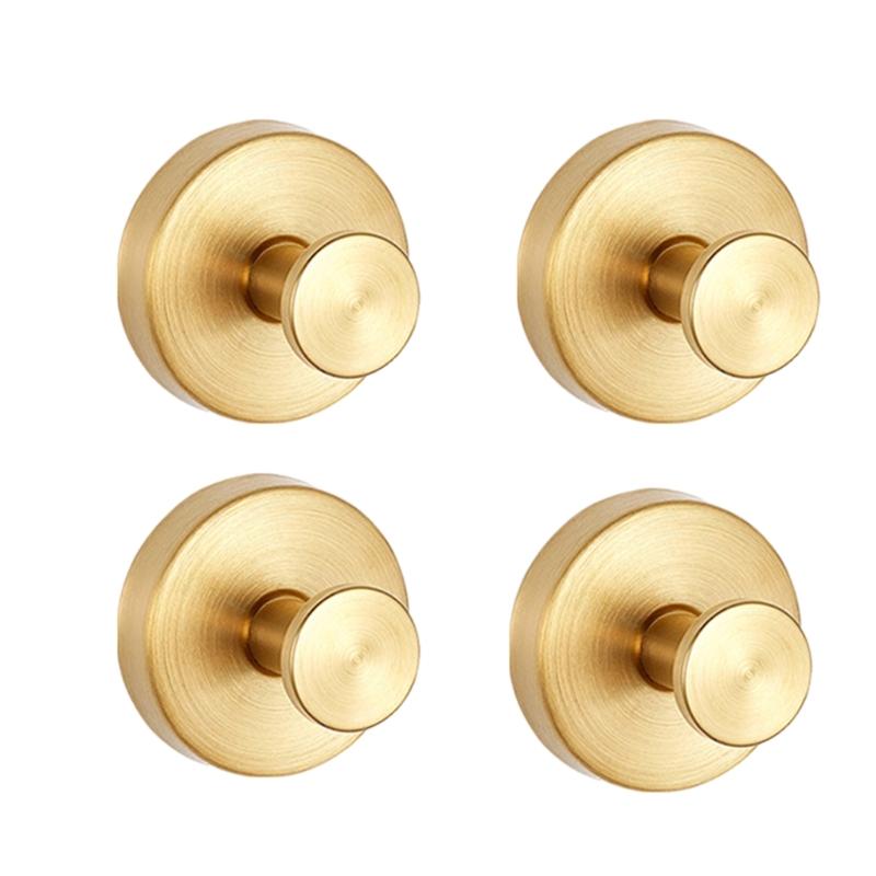 Pack of 4 Powerful Suction Hooks Luxurious Suction Cup Hooks for Tile Space Saving Bathroom Hanger Accessories