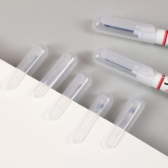 Extra-Long Tip Marker Pen Fine Line Woodworking Tile Metal Marker for Deep Hole & Plumbing Oil-Based