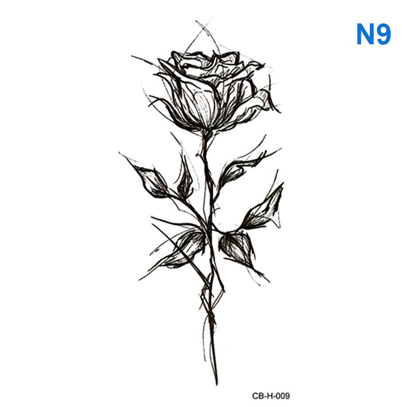 

1 лист травяной сок полуперманентные татуировки наклейки украшения тела макияж временные татуировки предплечья наклейки