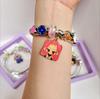 Korean Pop Demon Hunters Fans Animation Design Bracelet High-Value Exquisite Bangle Present for Children's Day Boys and Girls Kids