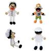 Zhu's Juniors Chef Cartoon Hand Puppet Plush For Kids' Early Learning
