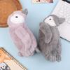 Cute Cartoon Plush Penguin Pencil Case Creative Stuffed Animal Pen Pouch Student Stationery Storage Bag School Supplies