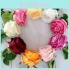 Premium Fake Rose Botanical Decor For Wedding Celebrations And Photoshoots With Durable Silk Material