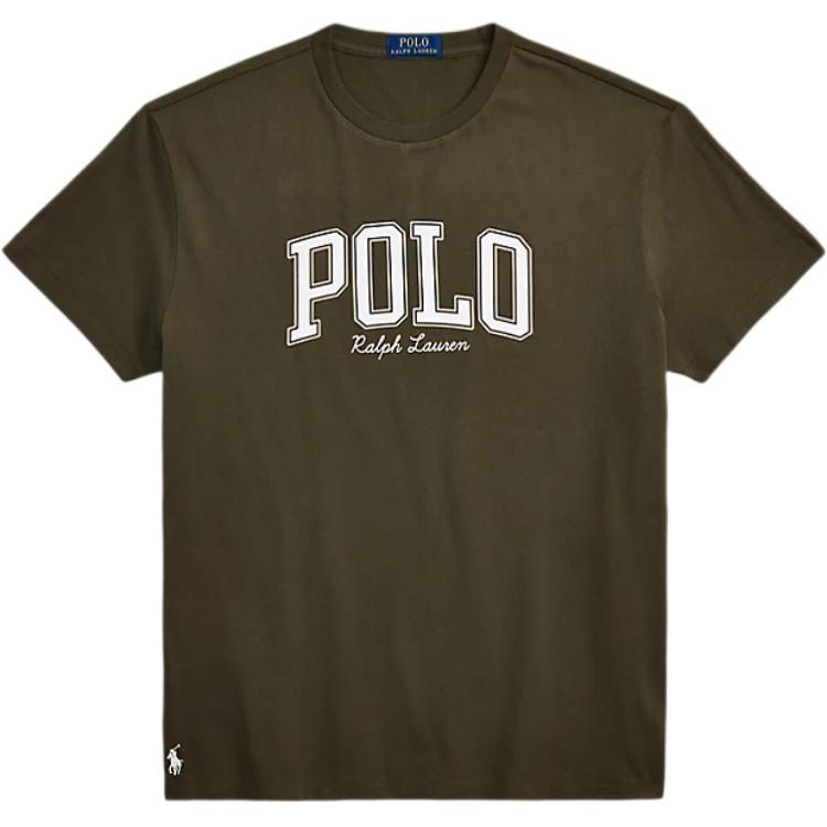 

Polo Ralph Lauren Футболка трикотажная с логотипом Slim Fit Мужские топы 710P00086-003 M