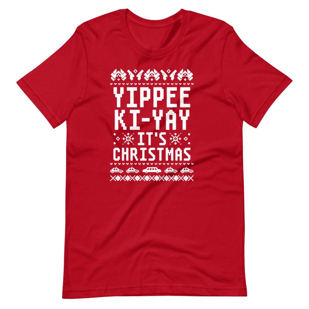 YIPPEE KI-YAY Die Hard Christmas Tee Short-Sleeve Unisex T-Shirt 4XL