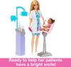 Barbie Career Playset, Dentist Set, Blonde Fashion Doll & Miniature Patient Doll, Examination Chair, Sink Station & Accessories