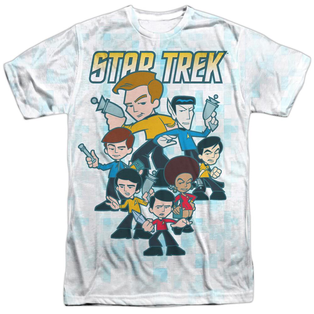 Star Trek Quogs Crew Dye Sublimation T-Shirt S
