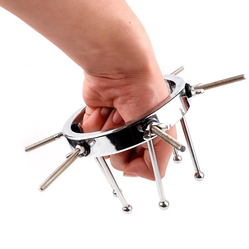 Metal Anal Dilator Butt Plug Expander for Men and Women Training
