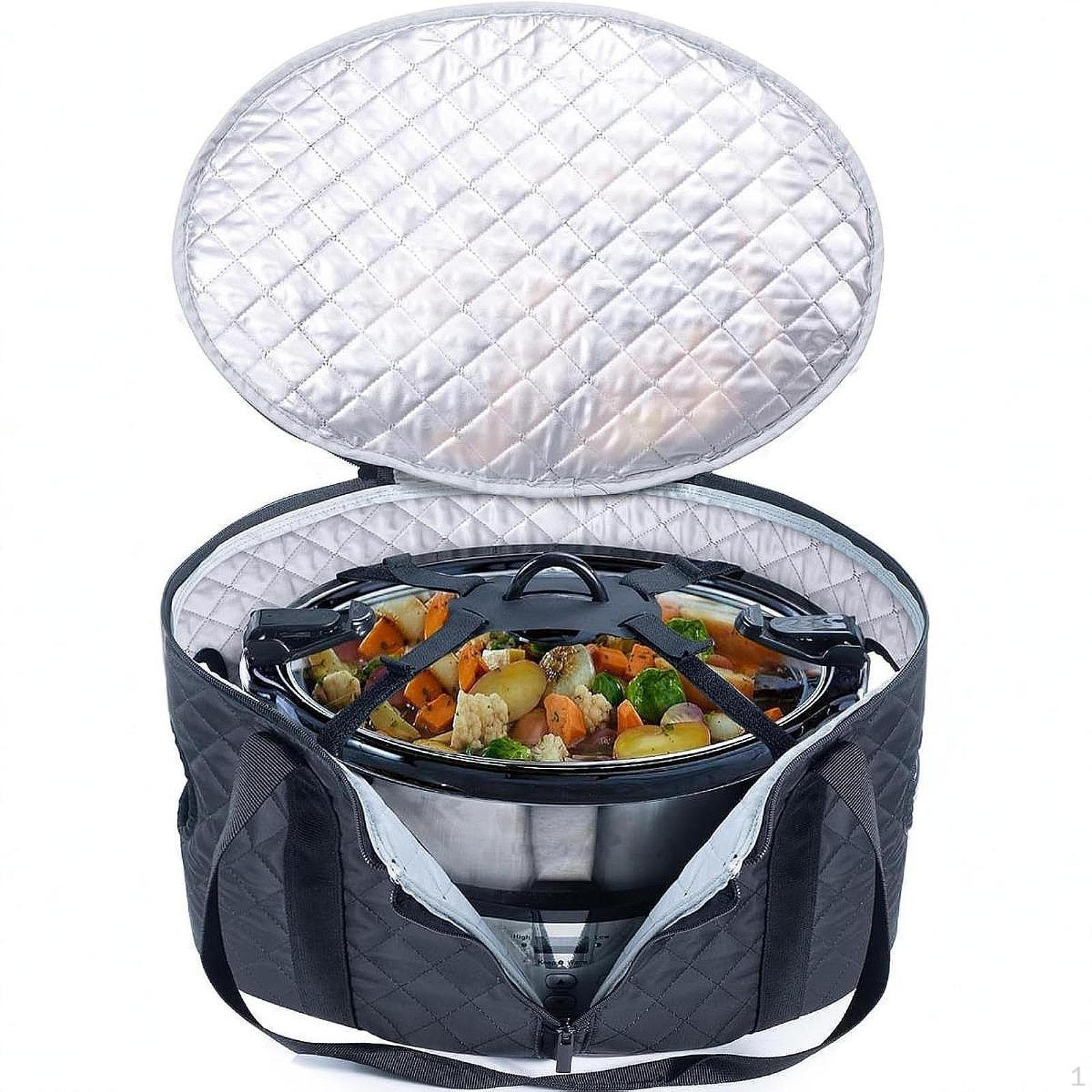

Premium, Portable And Lightweight Slow Cooker Transport Case with
