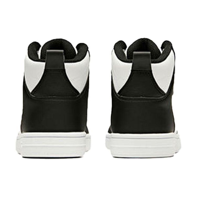 Anta Lifestyle Series Non-Slip Shock Absorbing High-Top Sneakers Women Sneakers White Black 92948088-6