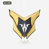 Huodi electric motorcycle metal logo changed to decorative label heat-resistant shield stainless steel new badge windshield