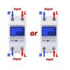 Digital LCD Kwh Wattmeter Power Consumption Energy Meter Electric Din Rail 230V