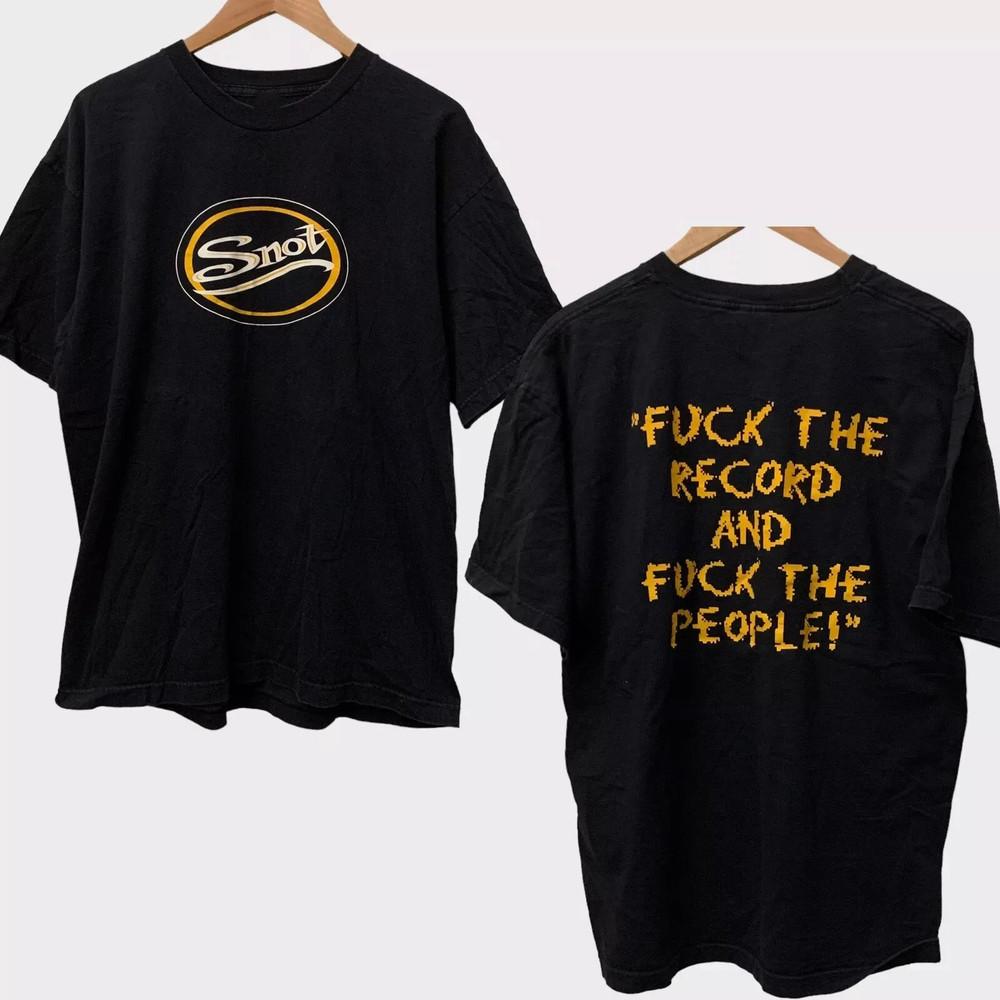 Snot Band Get some Nu Metal Double Sided T Shirt Full Size S5XL Unisex T-Shirt M