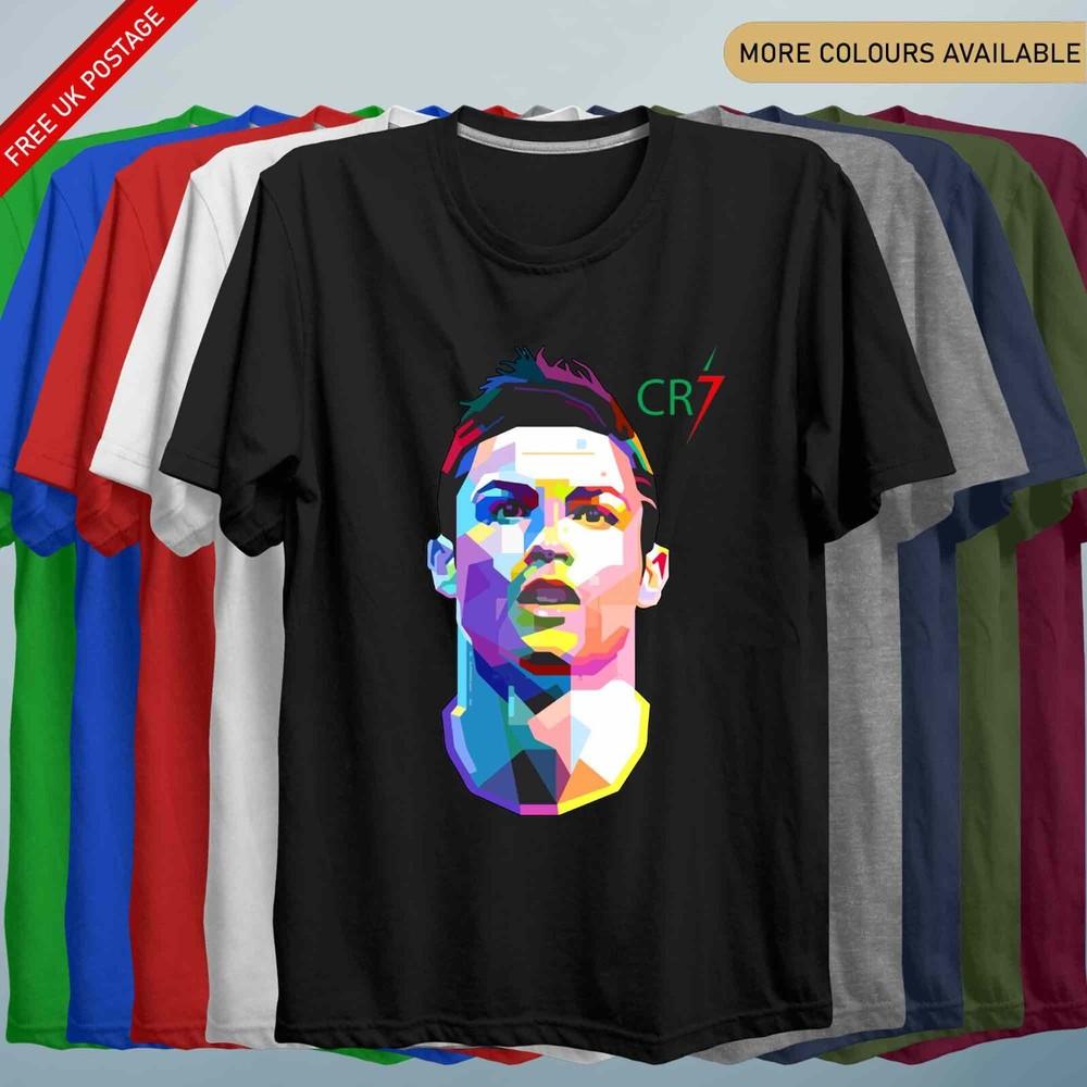 CR7 Kids TShirt CRISTIANO RONALDO Top Unisex Boys Girls Unisexs Graphic T SHIRT S