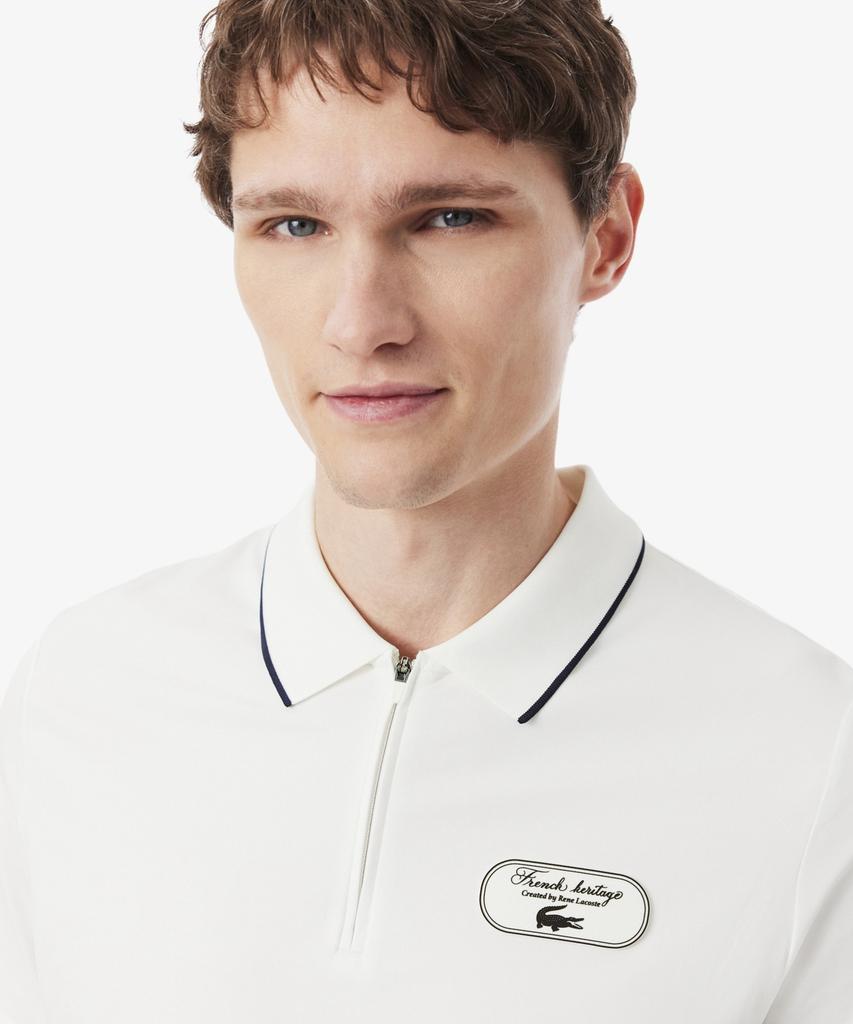 LACOSTE Men'S Tennis Heritage Polo Dh6771-56N Ev0