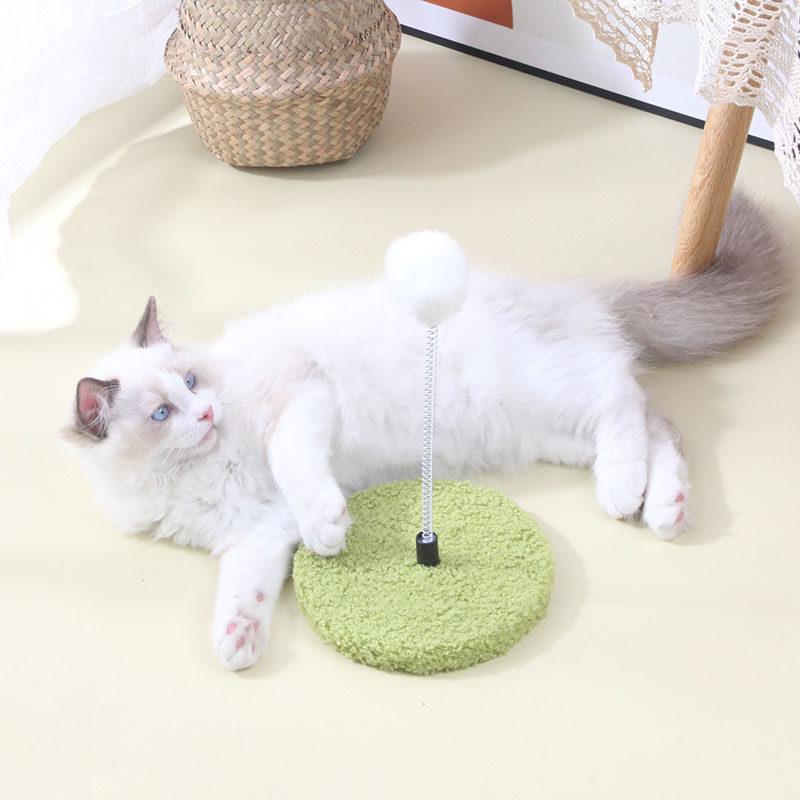 Компактное кошачье дерево: Компактная когтеточка-лежанка для котят Default