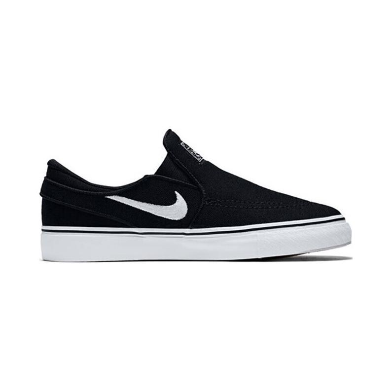 Nike SB Stefan Janoski nízké dětské skateboardové boty Černá Bílá Děti ve věku 3 7 let 882989-002