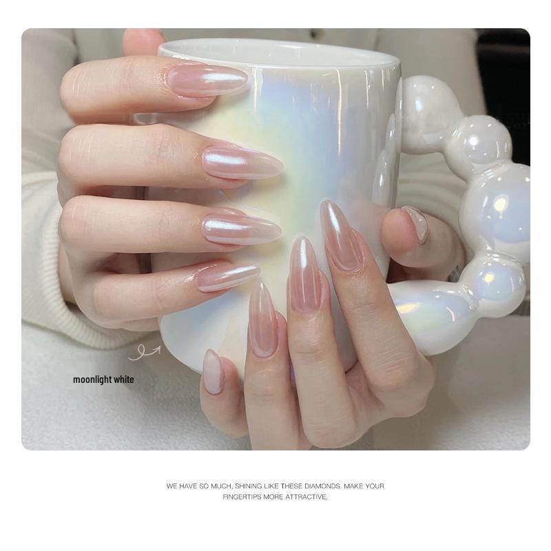 Hailey's Moonlight Iridescent Fairy Pink Mirror Powder