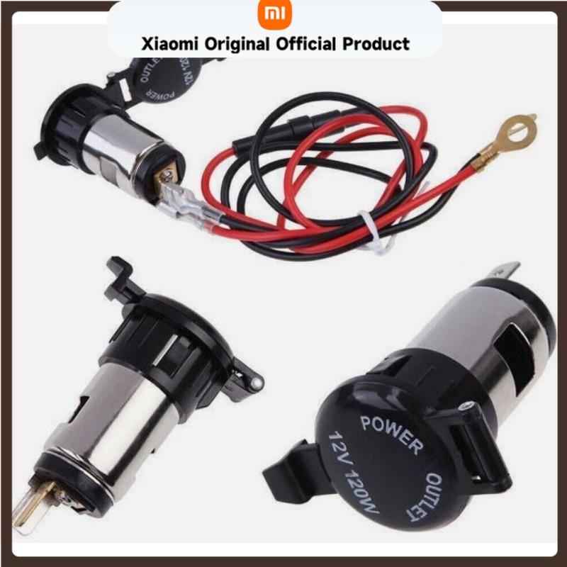 Xiaomi 120W 12V/250W 24V Small Dustproof ABS 2 Pin Cigarette Lighter for Car Boat Marine Motorcycle for Motorcycles Boats Tractor Truck