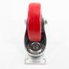 Haisidick Red PVC Caster Wheel for Handcarts